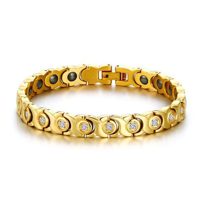 SW07 Women Hematite Gold Bracelet