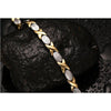 SW06 Women Silver Gold Magnetic Bracelet