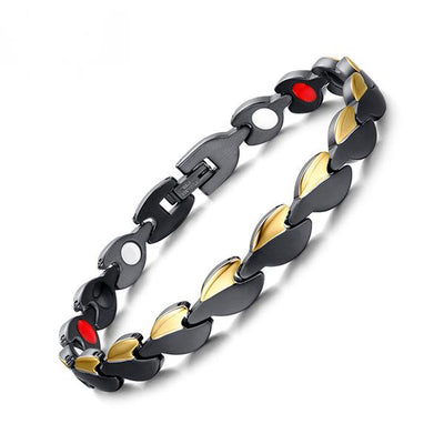 SW03 Women Stainless Steel Gold-Black